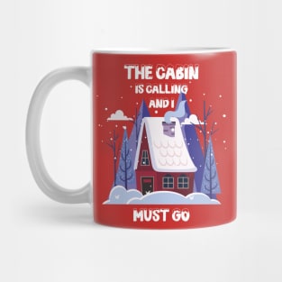 Cabin In The Snow Mug